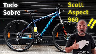 Bicicleta Scott Aspect 960 Review Bici Urbana [upl. by Mather623]