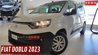 FIAT DOBLO 2023 MAROC 🇲🇦 إقتصادية ،عائلية و الأكتر اعتمادية😍 [upl. by Dougall18]