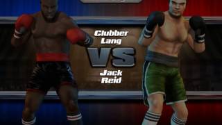 Rocky legends PS2 Clubber Lang vs Jack Reid Career Clubber Lang [upl. by Morril]