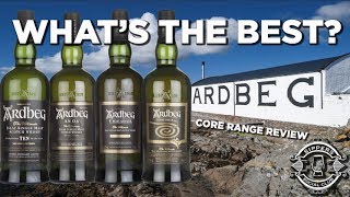 WHATS THE BEST ARDBEG Core Range Review [upl. by Iidnarb]