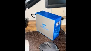 Lucky Miner LV07 Solo Bitcoin miner Low power [upl. by Ilana]