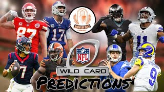 Wild Card Weekend Best Bets amp Upset picks Boom or Bust Podcast [upl. by Htebsle]