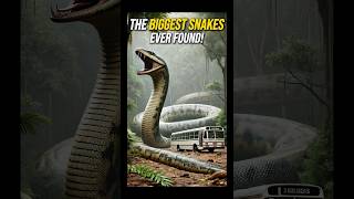 The Biggest Snakes Ever Discovered on Earth [upl. by Crane]