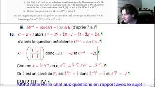 Agrégation interne math  correction du sujet 1 de 2015 partie 2 [upl. by Atsillac]