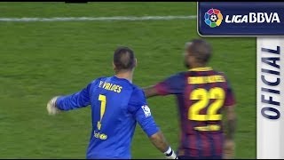 Seguimiento a Valdés en el Real Betis 14 FC Barcelona [upl. by Devine]