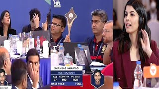 KKR SRH amp RCB fight for Shahbaz Ahmed in ipl auction Shahbaz Ahmed ipl auction full highlights [upl. by Deloria90]