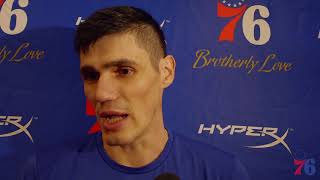 Ersan Ilyasova  Post Game vs Hornets 3218 [upl. by Malka]