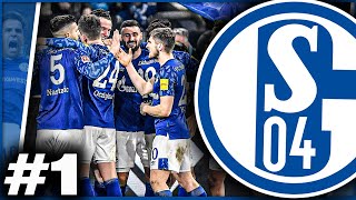 NEW SERIES WELCOME TO SCHALKE 🔵  FIFA 22 FC SCHALKE 04 CAREER MODE  SEASON 1 EPISODE 1 [upl. by Yenettirb34]