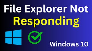 Fix File Explorer Not Responding In Windows 10  File Explorer Not Working Issue Fix Simple Way [upl. by Ailed]