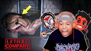 CRAZIEST GAME THIS YEAR LETHAL COMPANY W CaRtOoNz H2ODelirious [upl. by Anined]