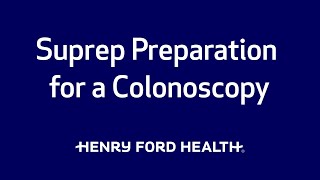 Suprep Preparation for a Colonoscopy [upl. by Eirbua720]