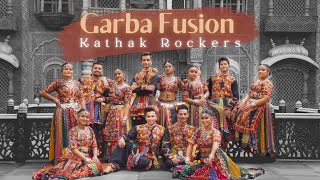 GARBA Fusion  Dholida X Jhume Re Gori X Chogada  Kathak Rockers  Kumar Sharma  Indian Dance [upl. by Aryek]