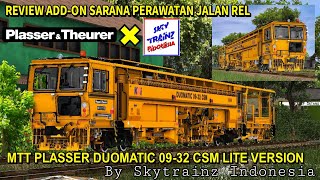 KOK BISA SEKEREN INI BUSET‼️ Review Addon MTT DUOMATIC 0932 CSM LITE By Skytrainz  TSA Indonesia [upl. by Hutchings]