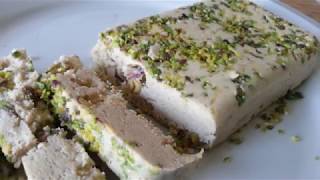 Tahini Halva Recipe [upl. by Mcdowell]