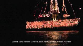 Madeira Beach Florida Lighted Boat Parade [upl. by Haidebez]