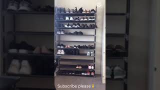 Amazon 10 Tier Shoe Rack Setup50 Pairs of Shoes Shoe Rack shorts [upl. by Noyar211]