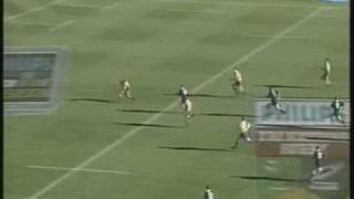 Christian Cullen 80m Try vs Wallabies 1997 Carisbrook [upl. by Annaig]