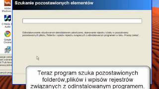 Jak całkowicie usunąć program folderyrejestrypliki programu [upl. by Marcelle]