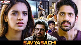 Naga Chaitanya New Hindi Dubbed Movie Scenes  Savyasachi  Madhavan  Nidhhi Agerwal [upl. by Neit232]