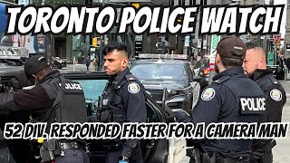 Huge Police Response  Cop Watch  52 Division Toronto Police audit copwatch canadianpolice [upl. by Caro]