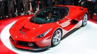 FIRST LOOK Ferrari LaFerrari  Geneva 2013 [upl. by Heater]