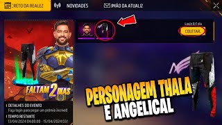 URGENTE PEGUE A CALÇA ANGELICAL VERMELHA THALA E CALENDÁRIO SEMANAL  NOVIDADES FREE FIRE [upl. by Rechaba]