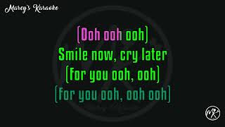 Sunny amp The Sunliners  quotSmile Now Cry Laterquot Karaoke Version [upl. by Zolnay]