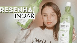 Shampoo e Condicionador Résistance INOAR Low Poo ✧ RESENHA [upl. by Phaih245]