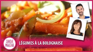 Légumes à la bolognaise  Cuisine facile [upl. by Derward]