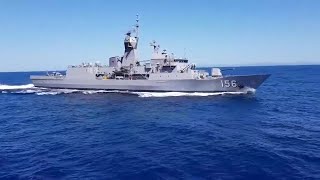 Australian Navy frigate HMAS Toowoomba completes modernization program [upl. by Haveman]