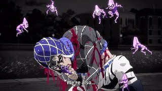 ジョジョ Mista And Giorno vs Ghiaccio 『FINAL』 [upl. by Nomael]