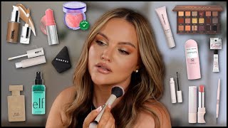 FULL FACE TRYING NEW MAKEUP FAILS amp HOLY GRAILS [upl. by Hainahpez]