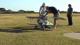 Maiden Flight 13 Scale Nieuport 17 [upl. by Red]