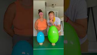 GIANT Surprise Eggs Challenge big vs tiny giving 500 prize [upl. by Akiemehs]