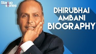 Dhirubhai Ambani Success Story  Reliance Industries Founder Biography  Startup Stories [upl. by Marguerita]