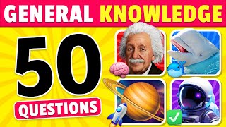 How Good is Your General Knowledge Take This 50Question Quiz To Find Out [upl. by Schiffman]