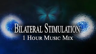 Bilateral Music Mix amp EMDR Visuals  Anxiety Stress PTSD Release  Relax Meditation Confidence [upl. by Aleek]