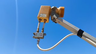 How to make a very powerful antenna for DTV terrestrial channels using LNB [upl. by Devaj570]