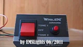 Whelen Alpha Series 12R  100W Siren [upl. by Dnalevets]