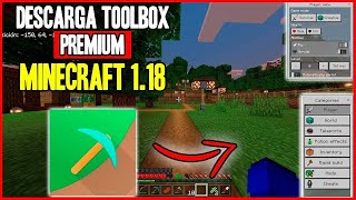 👉🏻TOOLBOX PREMIUM 118 Oficial  Herramienta para Minecraft Pe 118 [upl. by Anabahs]