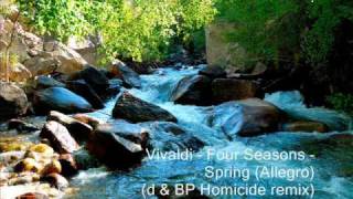 Vivaldi  Four Seasons  Spring Allegro dEmergence amp Beachparty Homicide mix [upl. by Karab]