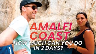 2 DAYS on the AMALFI COAST Restaurants Attractions and More [upl. by Drooff408]