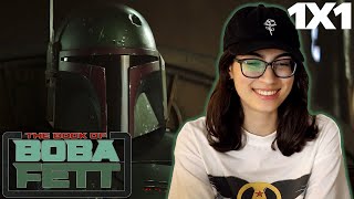 THE BOOK OF BOBA FETT EPISODE 1 REACTION “Chapter 1 Stranger in a Strange Land” [upl. by Nevur126]