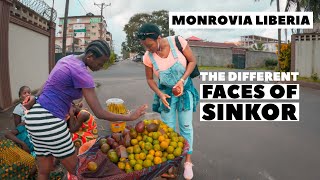 Monrovia Liberia 2022  The Different Faces Of Sinkor  Liberian Vlog  Walking Tour Video [upl. by Casilde668]