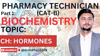 Hormones amp its types amp Functions  Biochemistry  Pharmacy Technician  Doctor MS Khan [upl. by Eilis]