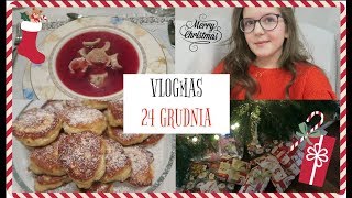 🎄VLOGMAS 2017 DZIEŃ 24  WIGILIA PREZENTY TO KONIEC🎄 [upl. by Schug482]