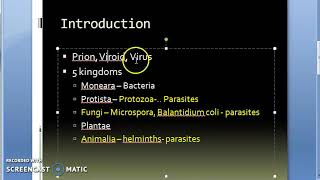 Parasitology 001 b Parasites Introduction Syllabus Classification Medicine Medical MBBS Chapter [upl. by Ignatius]