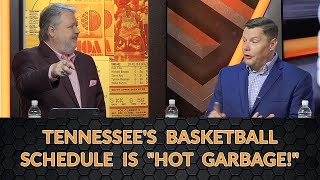 Tennessees Basketball Schedule is quotHot Garbagequot  61624 [upl. by Arremat736]