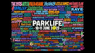 THE FULL PARKLIFE 2023 LINEUP 🎥 ✨ [upl. by Ormand]