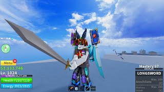 How To Get Longsword in Roblox Blox Fruits [upl. by Ymeon]